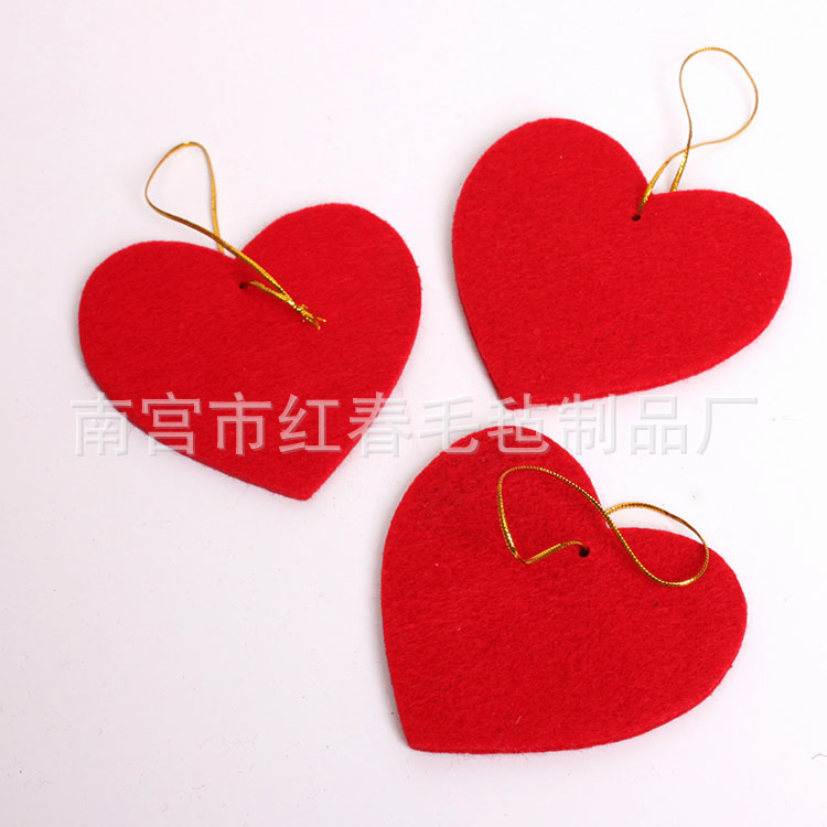 毛毡工艺品幼儿园装饰小动物毛毡挂件钥匙扣工艺毛毡挂件