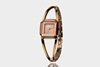 Retro fashionable square square watch, brand bracelet, simple and elegant design