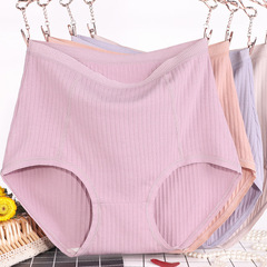 4266 Mother's underwear pure cotton high-waisted wholesale middle-aged and elderly large size grandma shorts grandmother