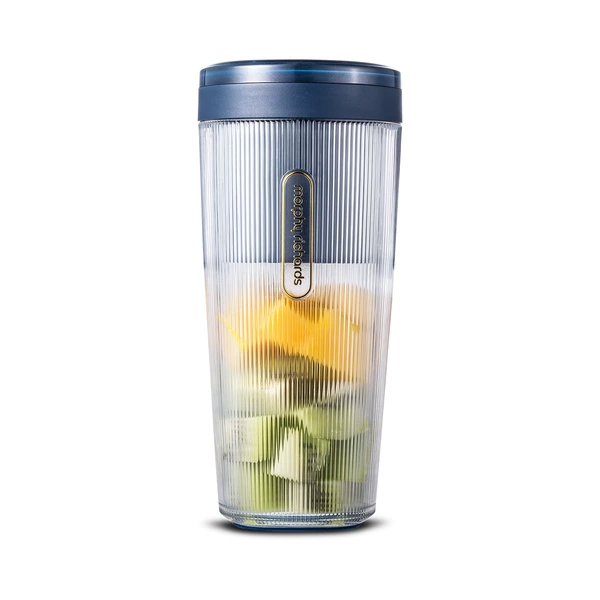 Portable juice cup MR9800 blue (gilt gold blue)