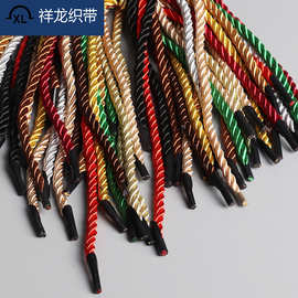 三股绳包装手提绳手提袋绳涤纶丝带缎带棉绳编织手工织带手工编织