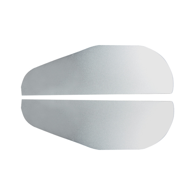 Qìchē – Rearview Mirror Rain shield - silver-pair