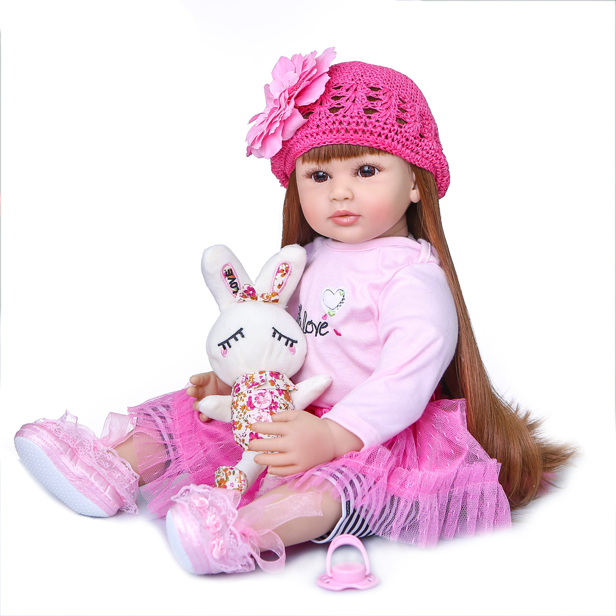 NPK simulación muñeca reborn niño Rapunzel deseo AliExpress