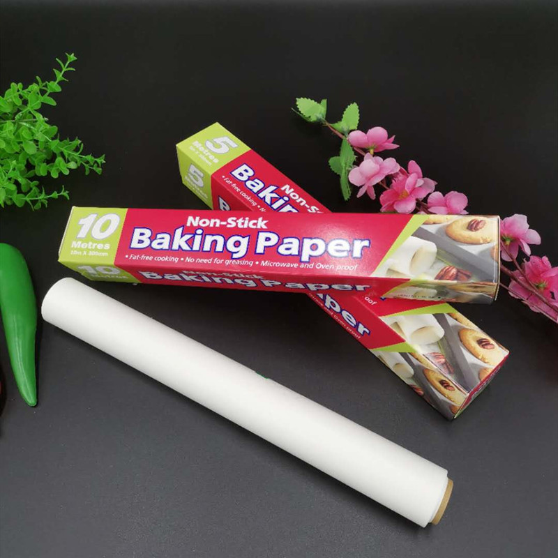 Papel para hornear, papel de silicona, papel pergamino, papel para bandejas, papel para vaporera de barbacoa, papel para hornear de calidad alimentaria para horno de pizza