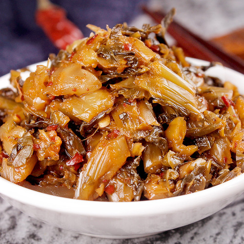 One-time shipment sour pickled vegetables Yunnan Mudu specialty old jar sour pickled vegetables for sour and spicy fish dish ingredients vegetables for dipping rice sour pickled vegetables