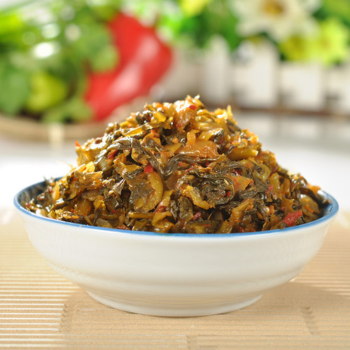 One-time shipment sour pickled vegetables Yunnan Mudu specialty old jar sour pickled vegetables for sour and spicy fish dish ingredients vegetables for dipping rice sour pickled vegetables