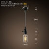 Retro bulb, ceiling lamp, bar clothing, creative lights