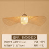 Japanese ceiling lamp for living room, bulb, creative bamboo light, lights, Chinese style