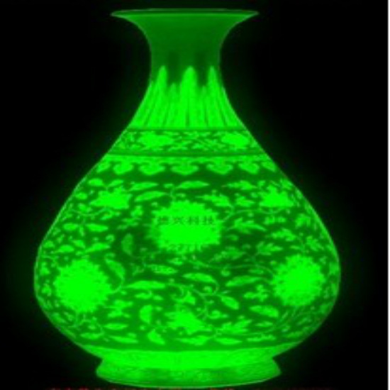 厂家直供稀土长余辉高亮夜光粉 硅胶用黄绿光长效夜光粉