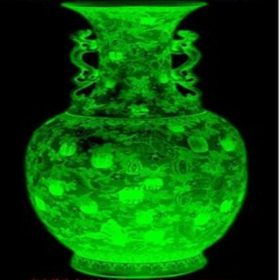 夜光陶瓷用高温蓝色夜光粉 绿色发光粉 彩色夜光粉量大从优批发