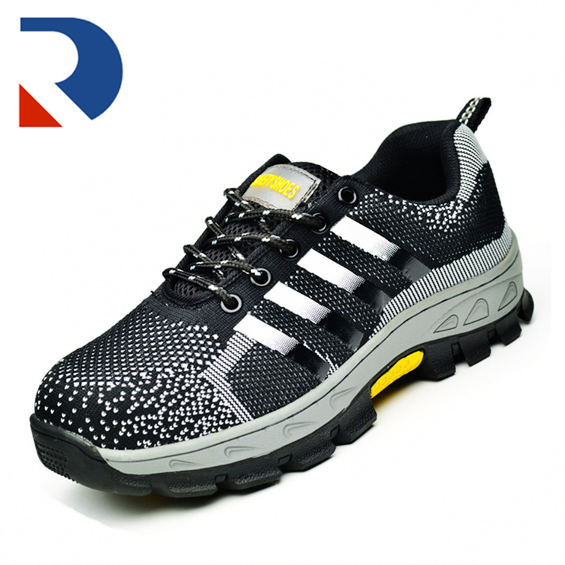跨境劳保鞋男 防砸防刺穿透气绝缘休闲工作鞋 轻便防护劳保鞋