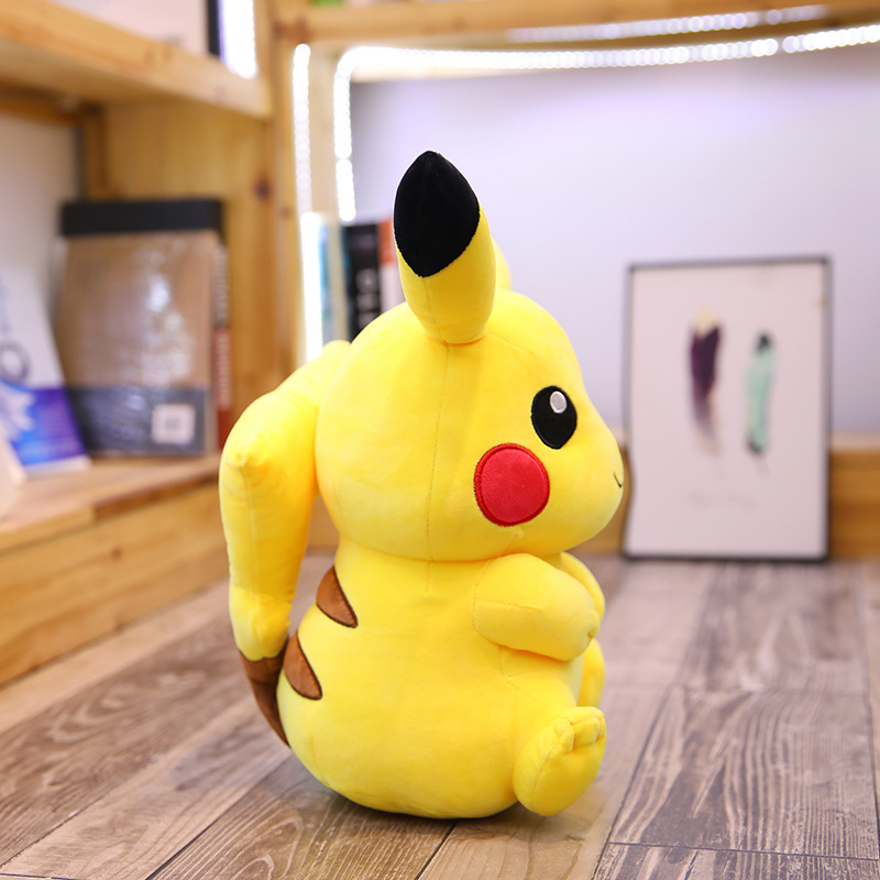 Genuino Pikachu peluche jinglingbao Ke Meng muñeca bikachu lindo mascota Elf muñeca al por mayor