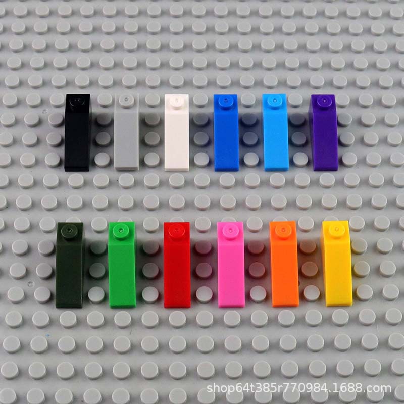 【1 кг】 Сборные строительные строительные блоки MOC, совместимые с LEGO 4286 запасные части 3x1 Скорочная кирпичная фабрика Оптовая Ag5 Ag5