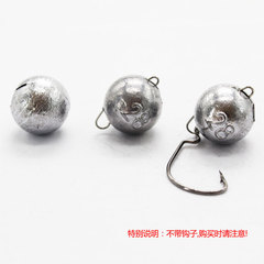 Round Solid Lead Head Jigging Lure Accessories 2-28g Multi-Weight Lead Sinkers Fishing Tackle