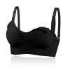 Underwear for breastfeeding for pregnant, push up bra, wireless bra, top with cups, front lock, plus size