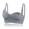 Underwear for breastfeeding for pregnant, push up bra, wireless bra, top with cups, front lock, plus size