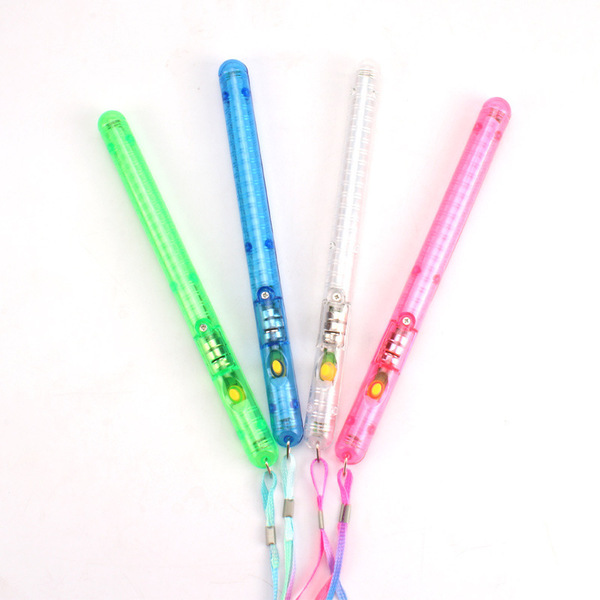 Big colorful flashing light stick with rope