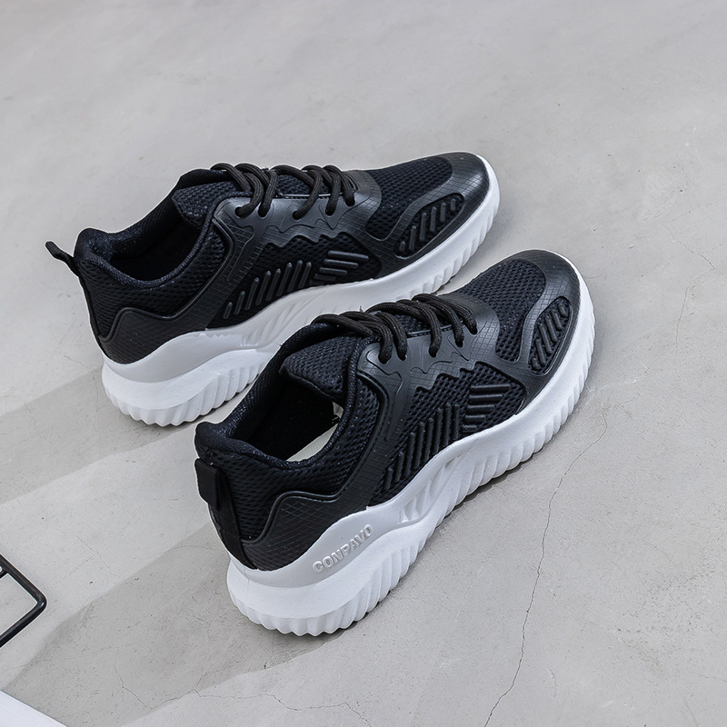 Otoño 2020 celebridad de internet nuevos zapatos blancos de las mujeres transpirable versátil casual zapatilla de deporte de las mujeres ins estudiante zapatillas moda