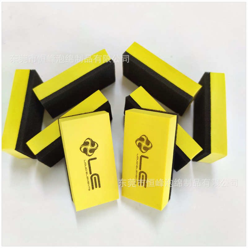 大量供应 粗孔海绵清洁擦子EVA海绵复合小擦子镀晶海绵刷子