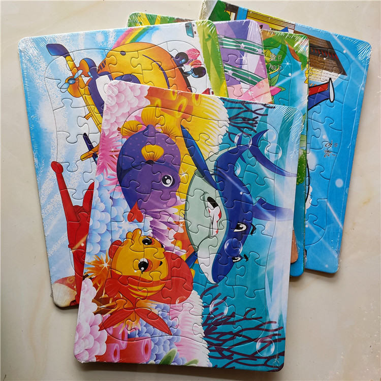 Cartoon Puzzle Handmade Puzzle Toys