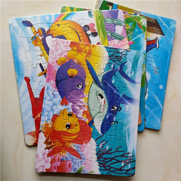 Cartoon Puzzle Handmade Puzzle Toys