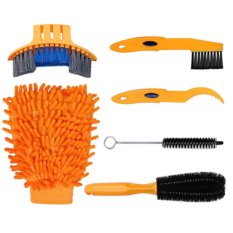Bicycle Chain Washer Cleaner Set Chain Box Mountain Bike Accessories Maintenance Tool Cleaning Large Brush
