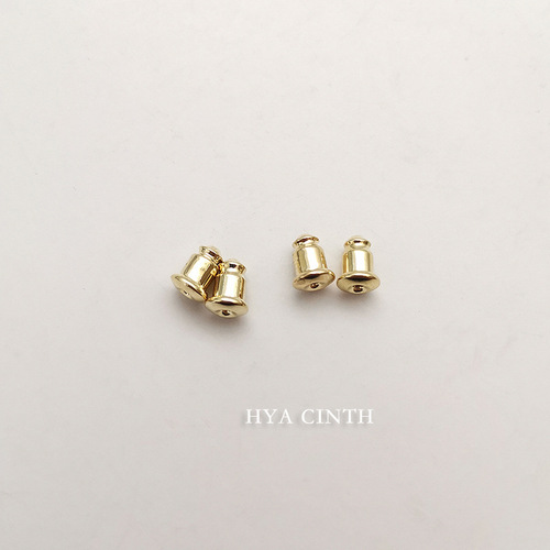 S925 Silver Needle Earplugs UFO Bullet Silicone Earplugs Earrings DIY Ear Accessories Mosquito Repellent Disc Ear Clips