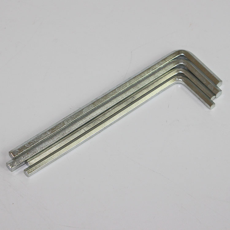 Hex llave tratamiento térmico endurecido extra-Largo hexagonal en forma de L llave M4/5/6 fabricantes pueden formular