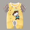 Summer children's cotton thin bodysuit, overall, pijama for new born, factory direct supply