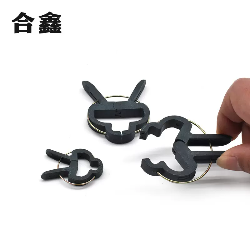 植物蔬菜嫁接夹 育苗嫁接夹 塑料嫁接夹 园艺硅胶嫁接夹