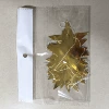 2 м зеркальная золотая гирлянда