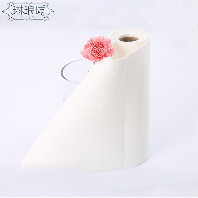 30cm宽3米长进口保水棉 鲜花包装保鲜棉 花束材料保湿锁水10张