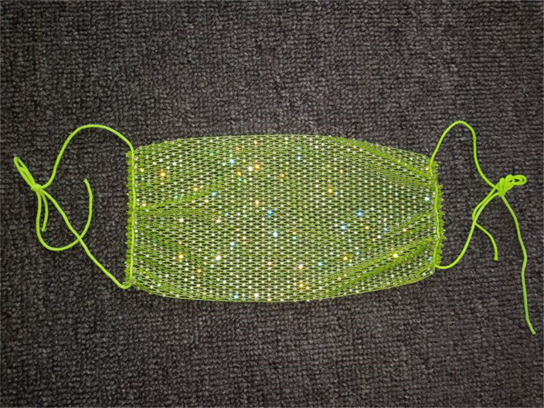 Masque en maille scintillante pour femme, très populaire en 2024, Z1207_voghion.com