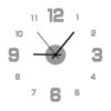 Modern creative personality model room Living room Simple Nordic and American big pointer Jet quartz clock bell watches Factory wholesale
