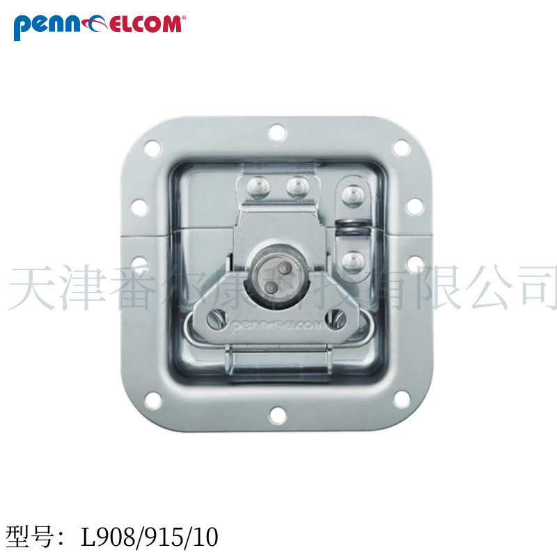 Penn Elcom番尔康中号金属镀锌蝴蝶锁扣扭锁航空箱演出箱音箱|ru