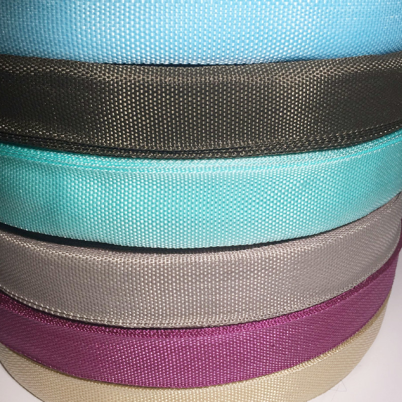 300D Webbing Tape Pp Luggage Outdoor Mat Backpack Inner Edge Strip 2.0cm 2.2cm in Stock Factory Direct Sale