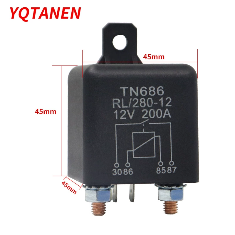 Modified relay, 12v, 24v