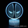 Creative night light, touch LED table lamp, 3D, wholesale