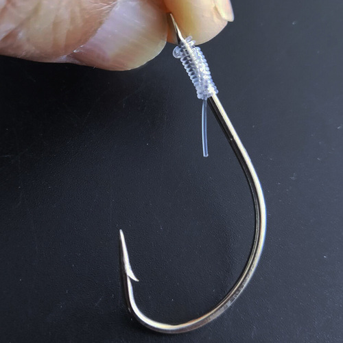 Maruyo fishhook tied with bucket hook, barreled Maruse hook 8#-30# fishing hook with barbed sea fishing hooks and fishing gear