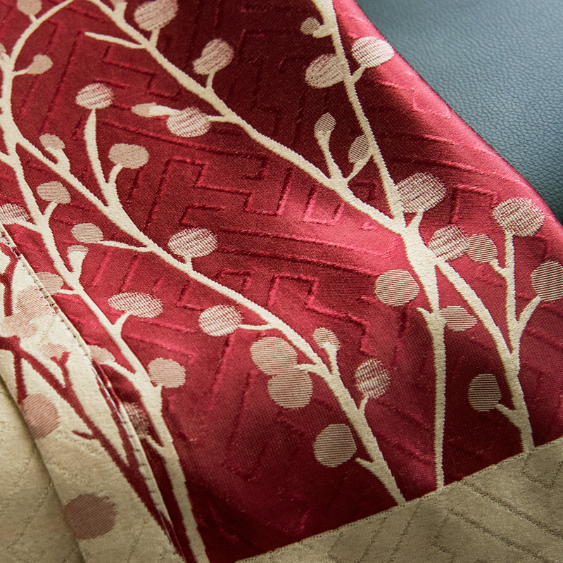 Keqiao moderno simple poliéster jacquard alto sombreado cortina de tela al por mayor sala de estar dormitorio cortina vertical transfronteriza en stock