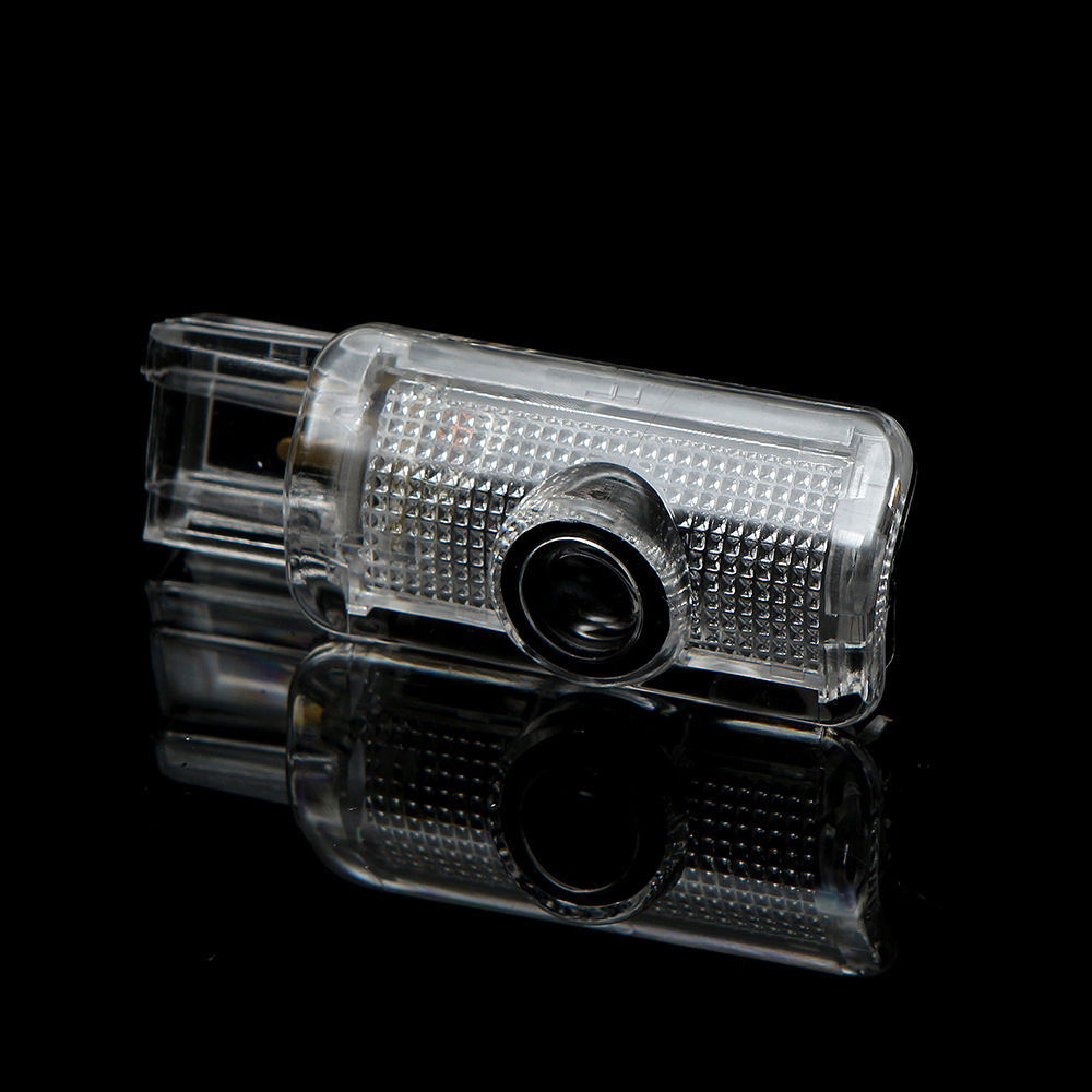 Luz de bienvenida de cristal que no se desvanece, adecuada para Mercedes-Benz Clase E, GLA, GLC, Clase R, Clase C, W210, W211, W204, W22