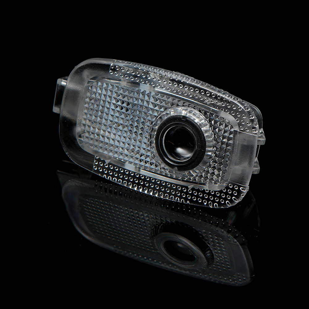 Luz de bienvenida de cristal que no se desvanece, adecuada para Mercedes-Benz Clase E, GLA, GLC, Clase R, Clase C, W210, W211, W204, W22