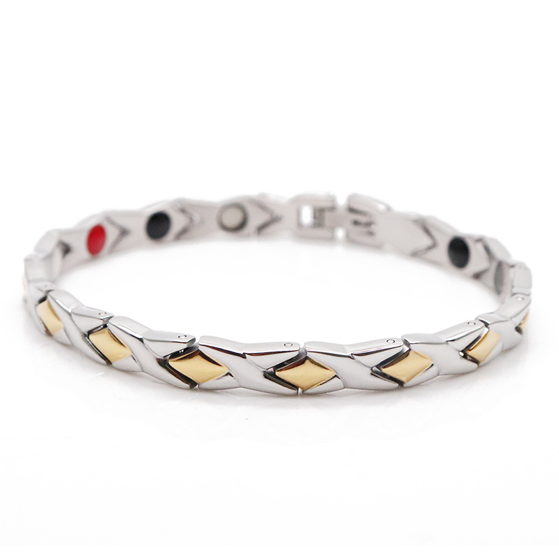 fashionable trend magnetic bracelet stainless steel