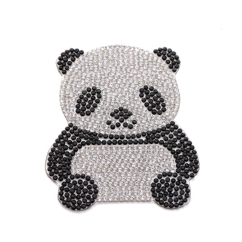 Manufacturer Cute Panda Clothing Patches Hot Diamonds Bags Clothing Accessories Creative Hot Diamonds Wholesale Cartoon Hot Diamonds Wholesale
