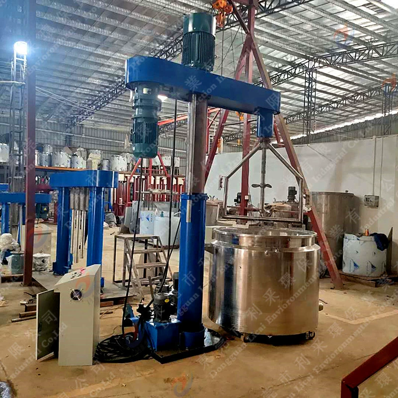 Вакуумная двухскоростная дисперсионная машина резиновая высокая низкая скорость быстрого смешивания смеситель низкая скорость соскабливания нижней стенки высокоскоростной диспергирования