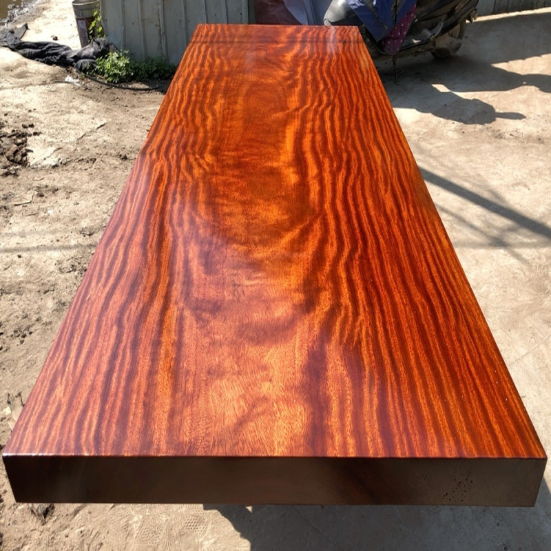 Большой бревенчатый стол Okan, чайный столик, желтый и красный палисандр, чайный столик из цельного дерева, обеденный стол из орехового дерева, простой современный чехол для живописи