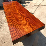 Большой бревенчатый стол Okan, чайный столик, желтый и красный палисандр, чайный столик из цельного дерева, обеденный стол из орехового дерева, простой современный чехол для живописи