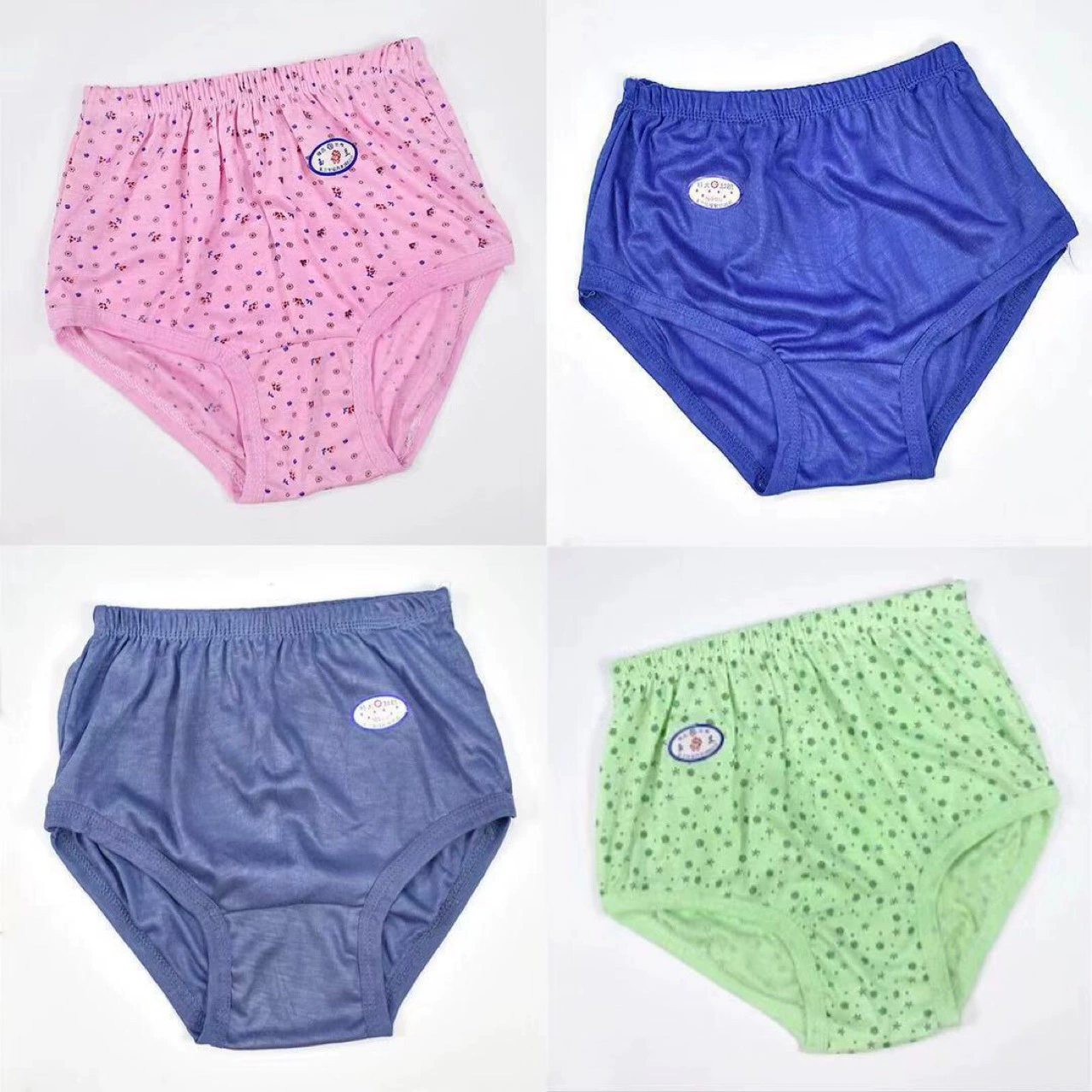 Нижнее белье среднего возраста женский полиэстер хлопок пожилой мужчина плюс размер плюс Толстая бабушка треугольник с высокой талией дедушка шорты Производители оптом