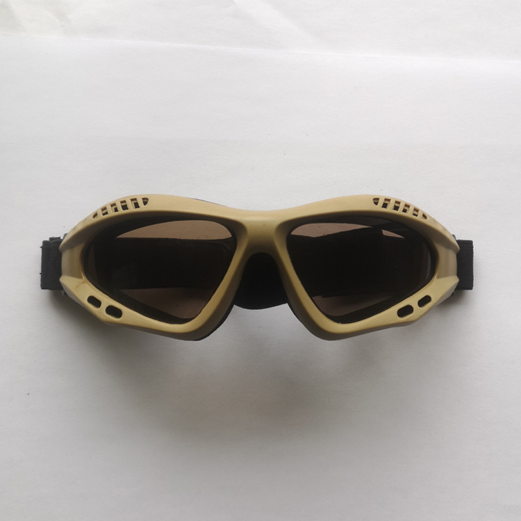 Özelleştirilebilir atış taktik gözlükleri, rüzgar geçirmez kum çölü gözlükleri, gerçek kişi CS orman alanı gözlükleri_voghion.com