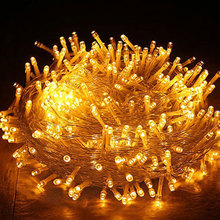 跨境LED工程亮化灯串户外防水婚庆装饰彩灯插电满天星款节日灯带